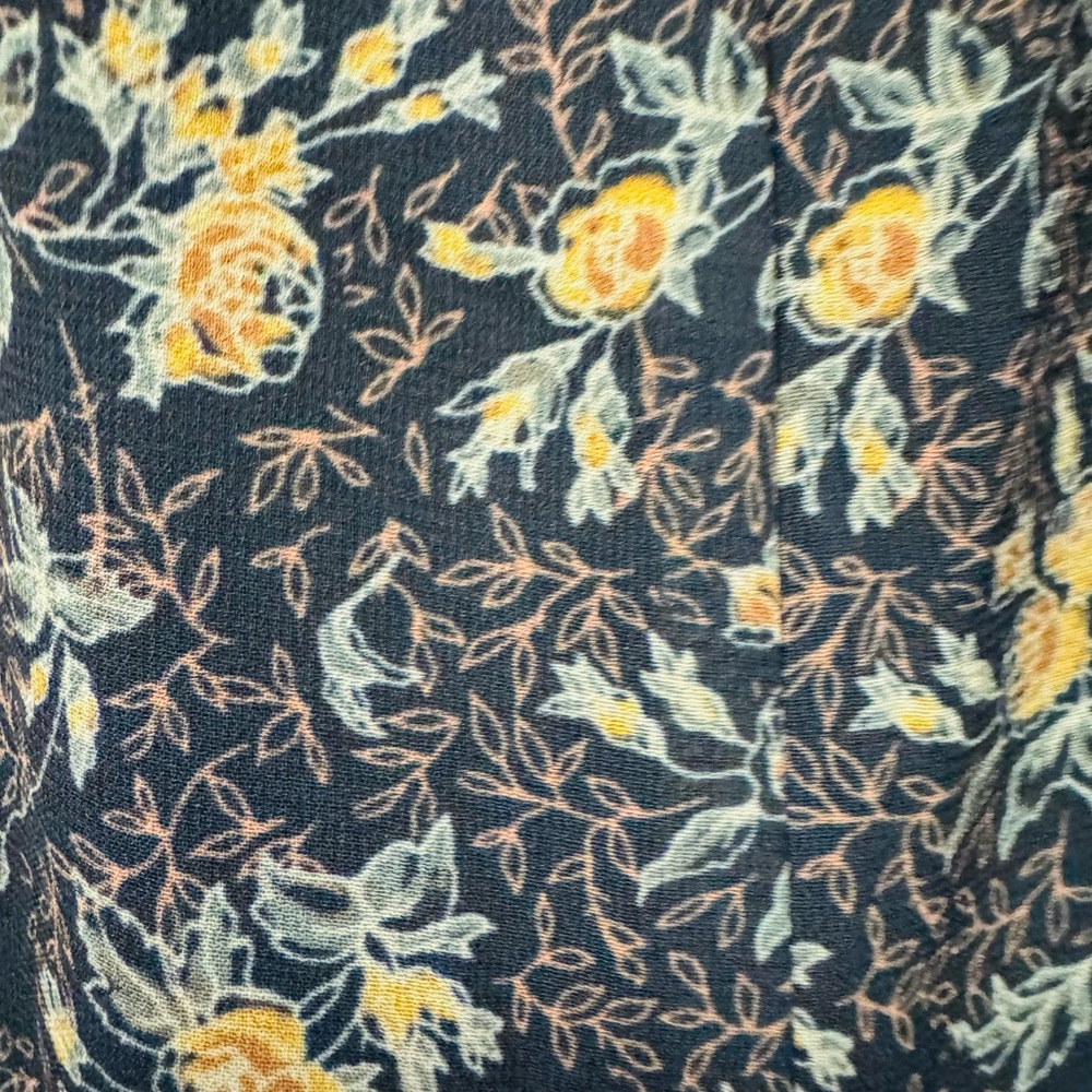 Frank + Oak Floral Sleeveless Jumpsuit - M - Picture 4 of 12